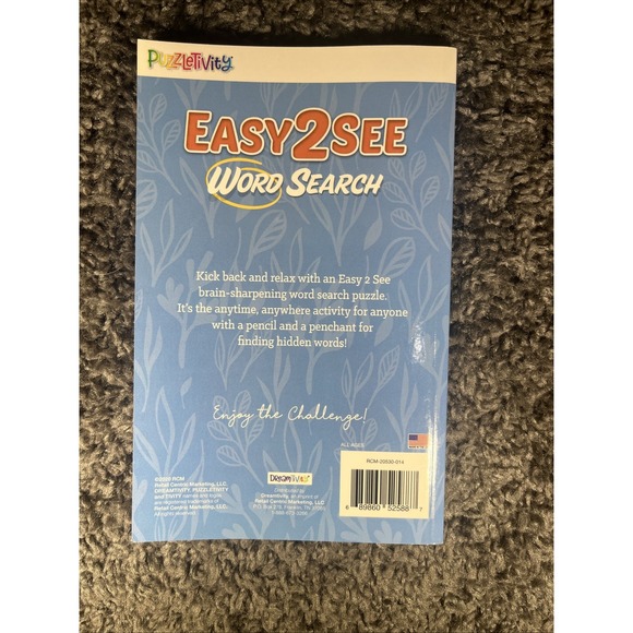 Puzzle Book Lot-7‎ Total- 4 Word Finds/searches, 2 Sudoku, 1 Crossword - Picture 9 of 15